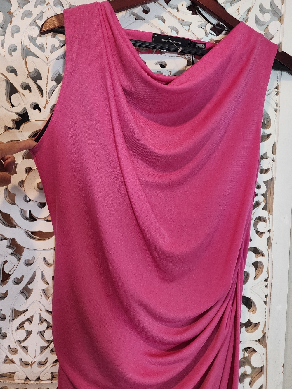 ROBERT RODRIGUEZ LYDIA DRESS COWL NECKLINE SLEVELESS NWT SIZE SMALL - Picture 11 of 15